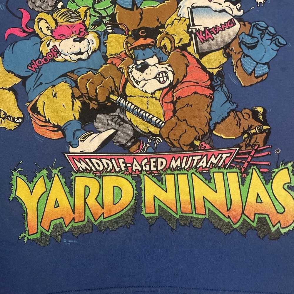 Vintage Teenage Mutant Ninja Turtles 90s Shirt La… - image 7