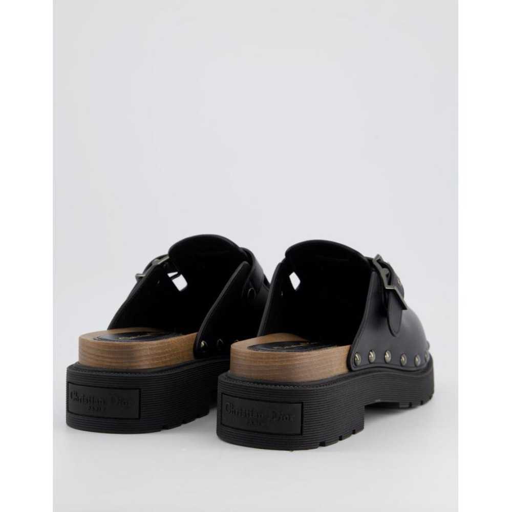 Dior Leather mules & clogs - image 3