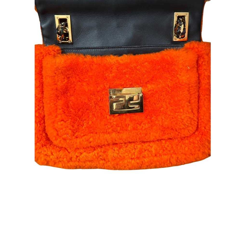 Fendi Baguette faux fur handbag - image 8
