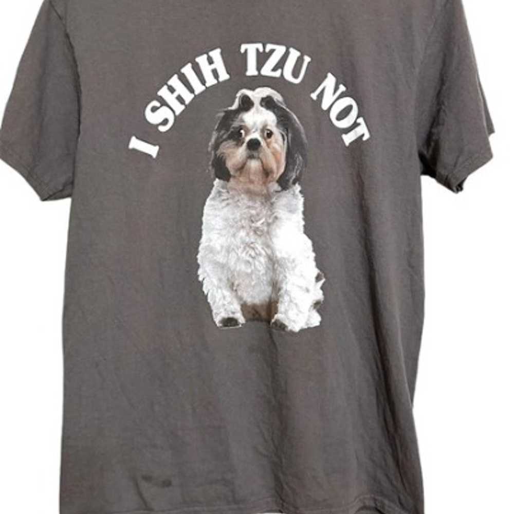 Funny dog shirt sz M - image 1