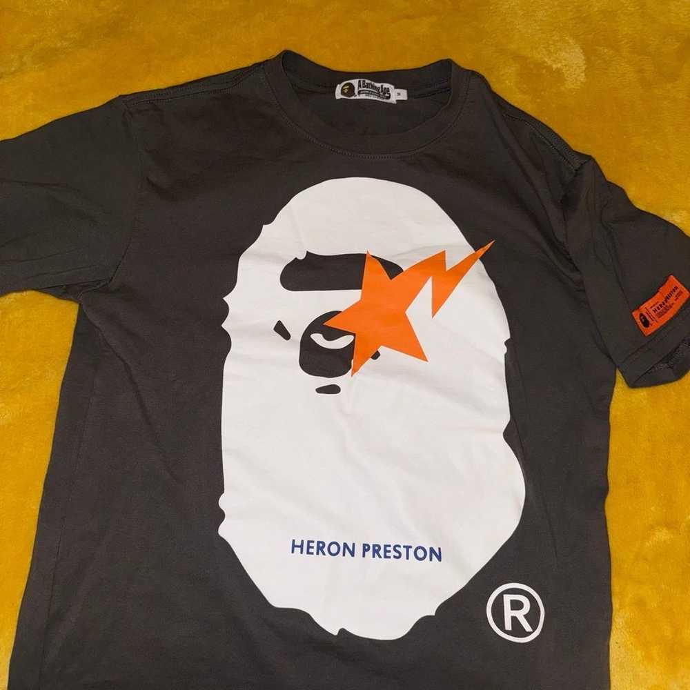 Bape x heron Preston T-shirt - image 2