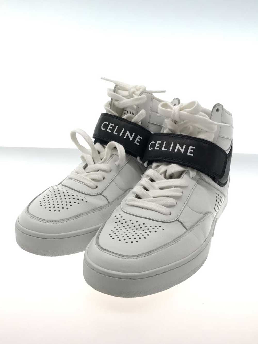 Celine High-Top Sneakers/37/White/Leather/Ct-03/L… - image 2