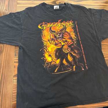 VTG OzzFest 2001 Black Sabbath T-Shirt XL Concert 