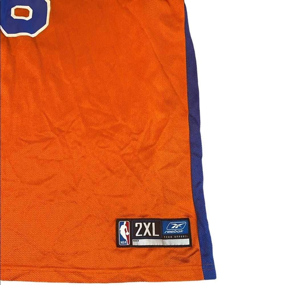 90s Reebok Latrell Sprewell Orange New York Knick… - image 6