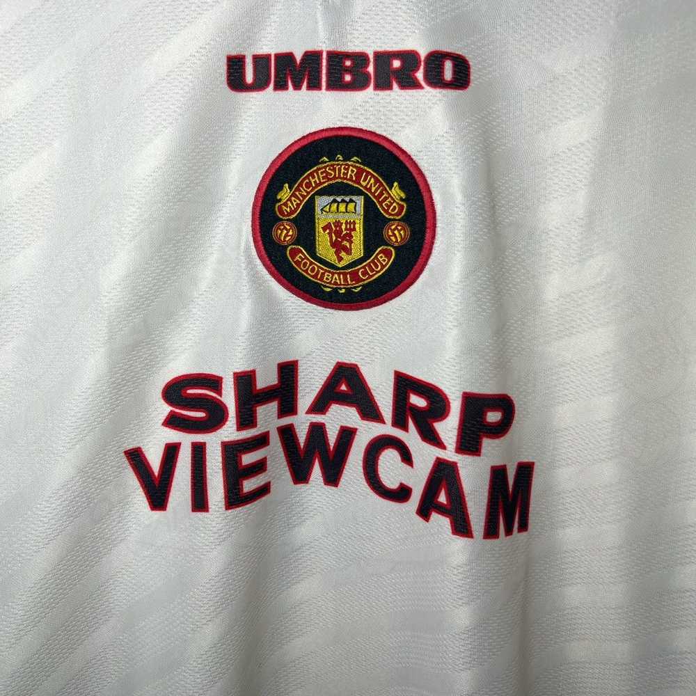 Manchester United × Soccer Jersey × Umbro Manches… - image 5