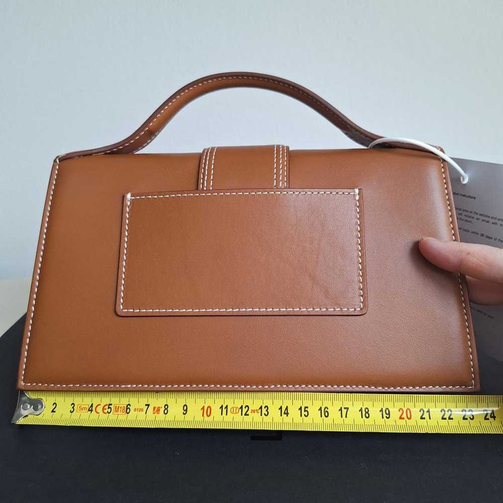 Jacquemus Le Grand Bambino leather handbag - image 6
