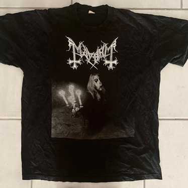 Mayhem Dead Live In Leipzig Original Shirt Rare B… - image 1