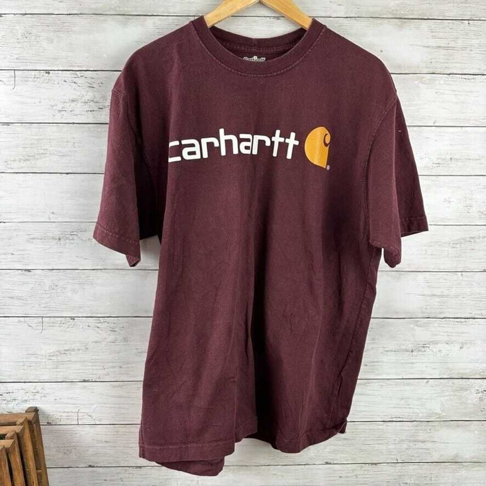 Lot of 10 Carhartt Shirt L Original Fit Short & L… - image 2
