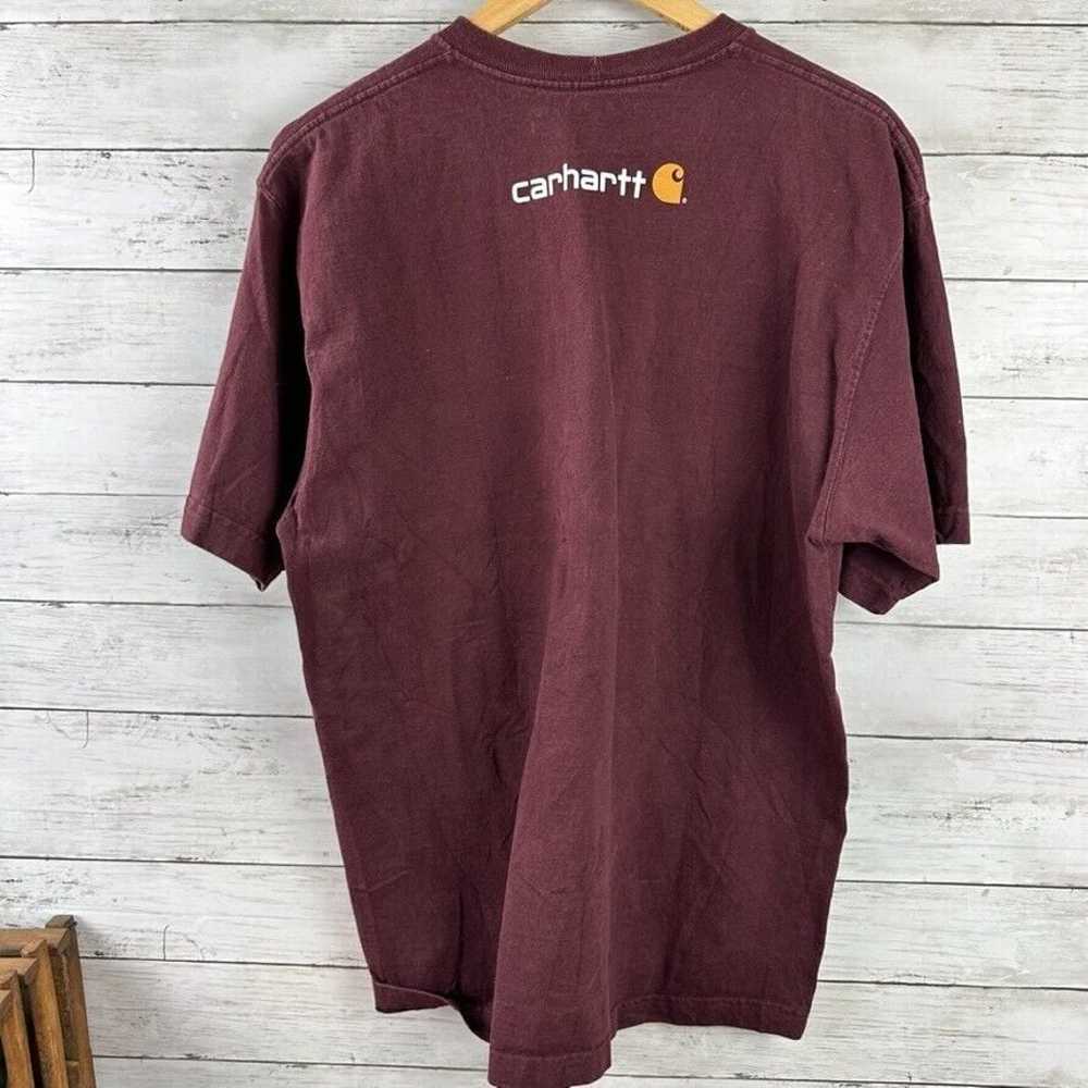 Lot of 10 Carhartt Shirt L Original Fit Short & L… - image 3