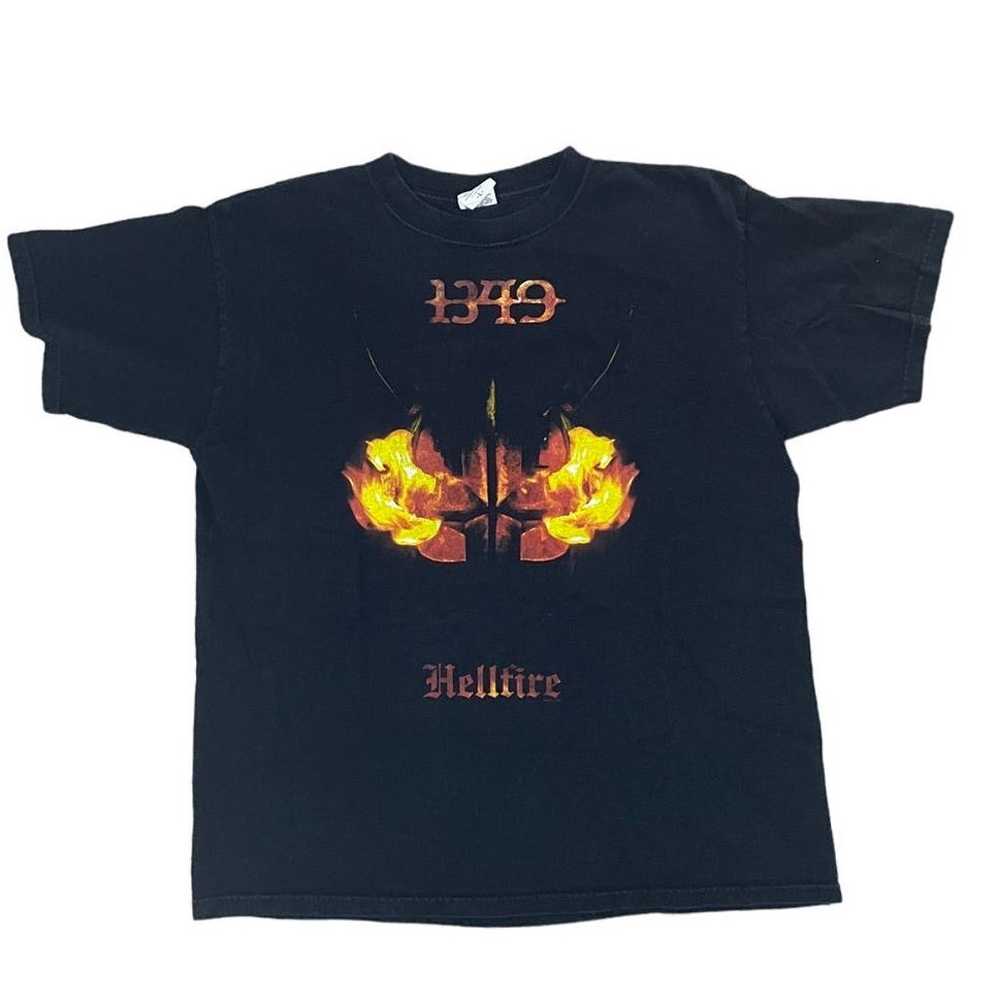 1349 Hellfire Shirt 2006 Norwegian Black Metal Da… - image 1