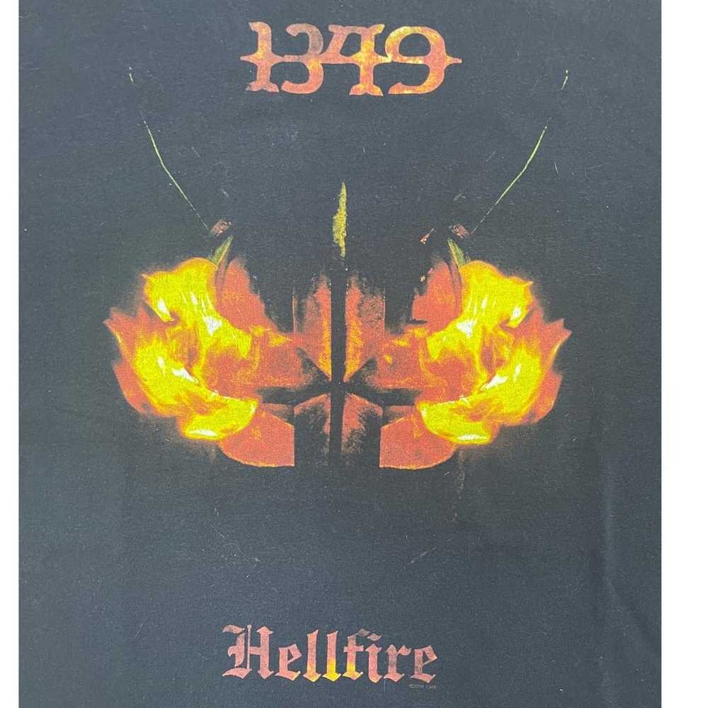 1349 Hellfire Shirt 2006 Norwegian Black Metal Da… - image 3