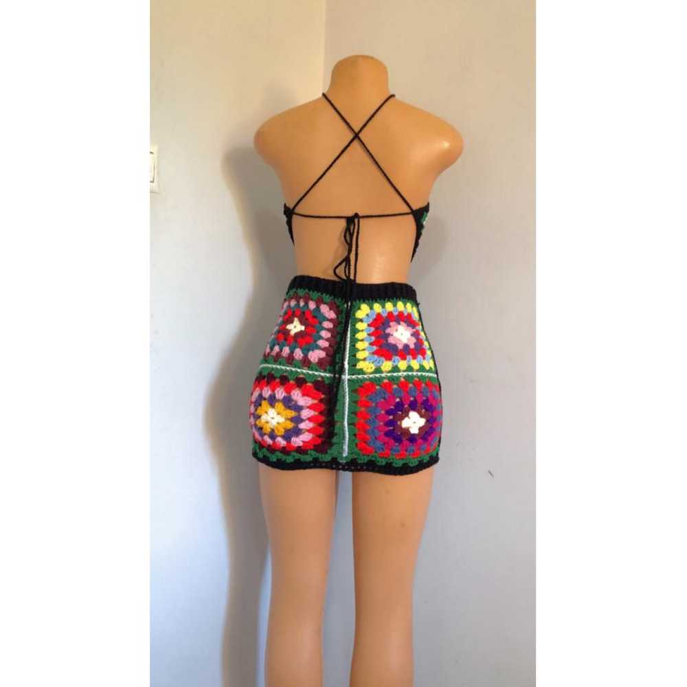 Non Signé / Unsigned Wool skirt - image 2