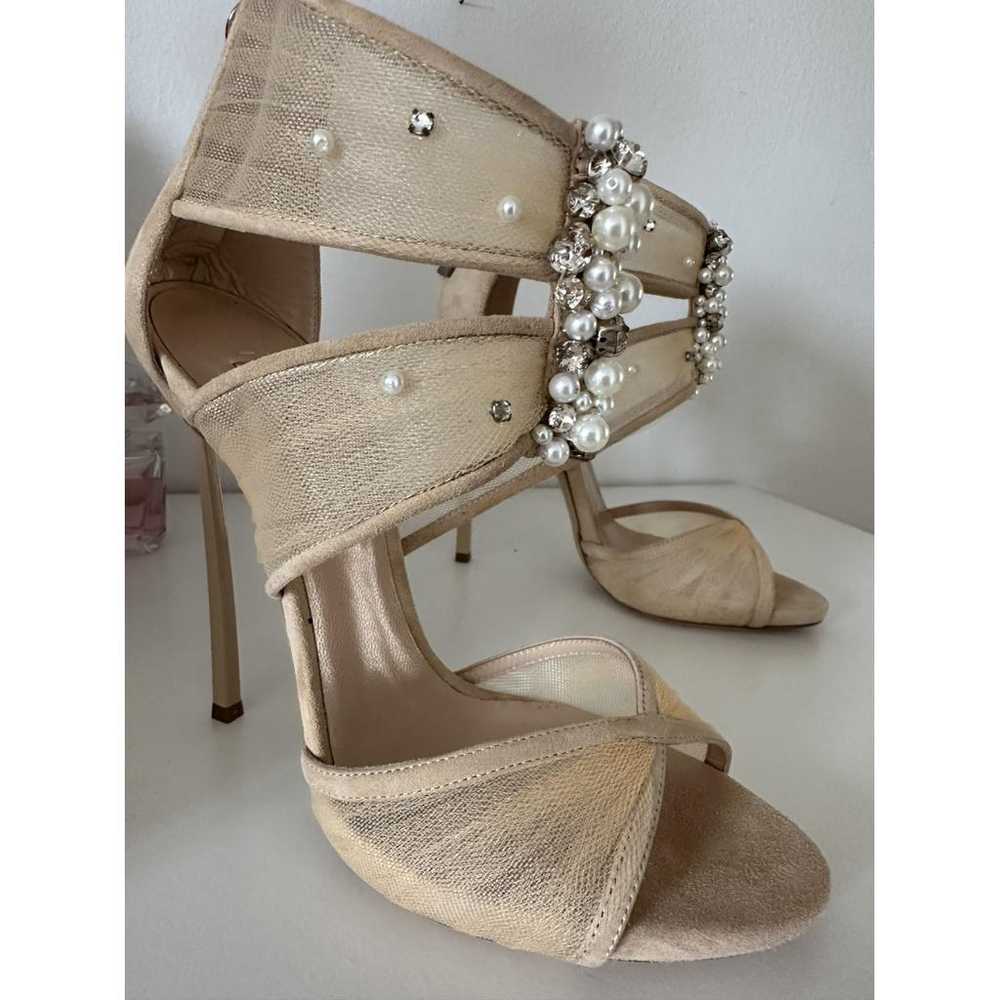 Casadei Cloth sandals - image 2