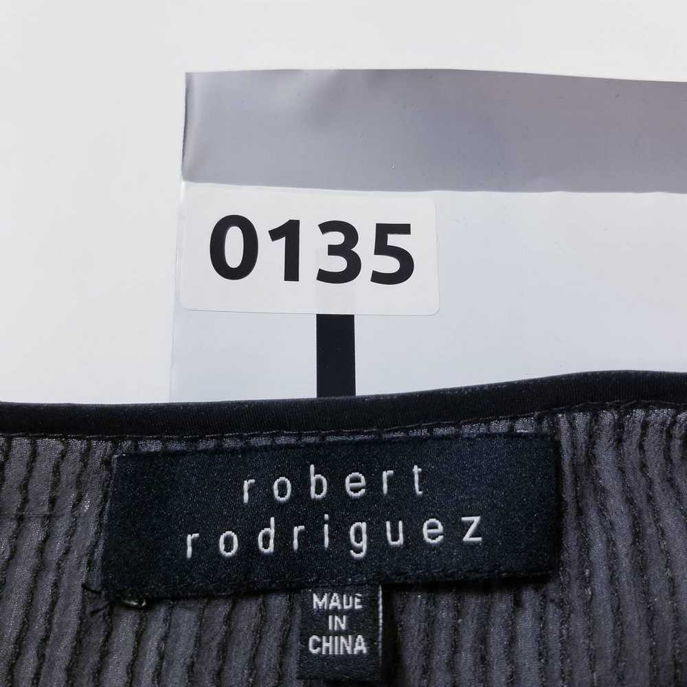 Robert Rodriguez Sequins Silk Cowl Neck Blouse - image 7