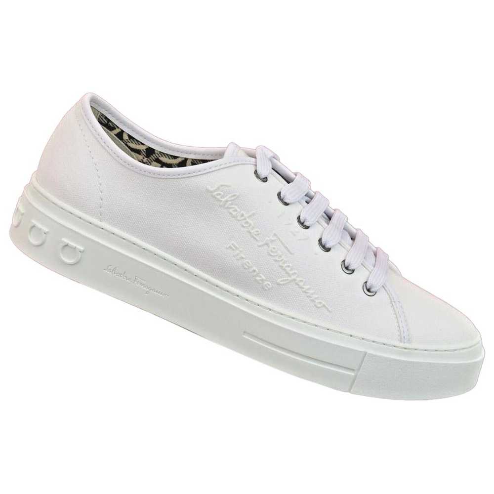 Salvatore Ferragamo Cloth low trainers - image 1