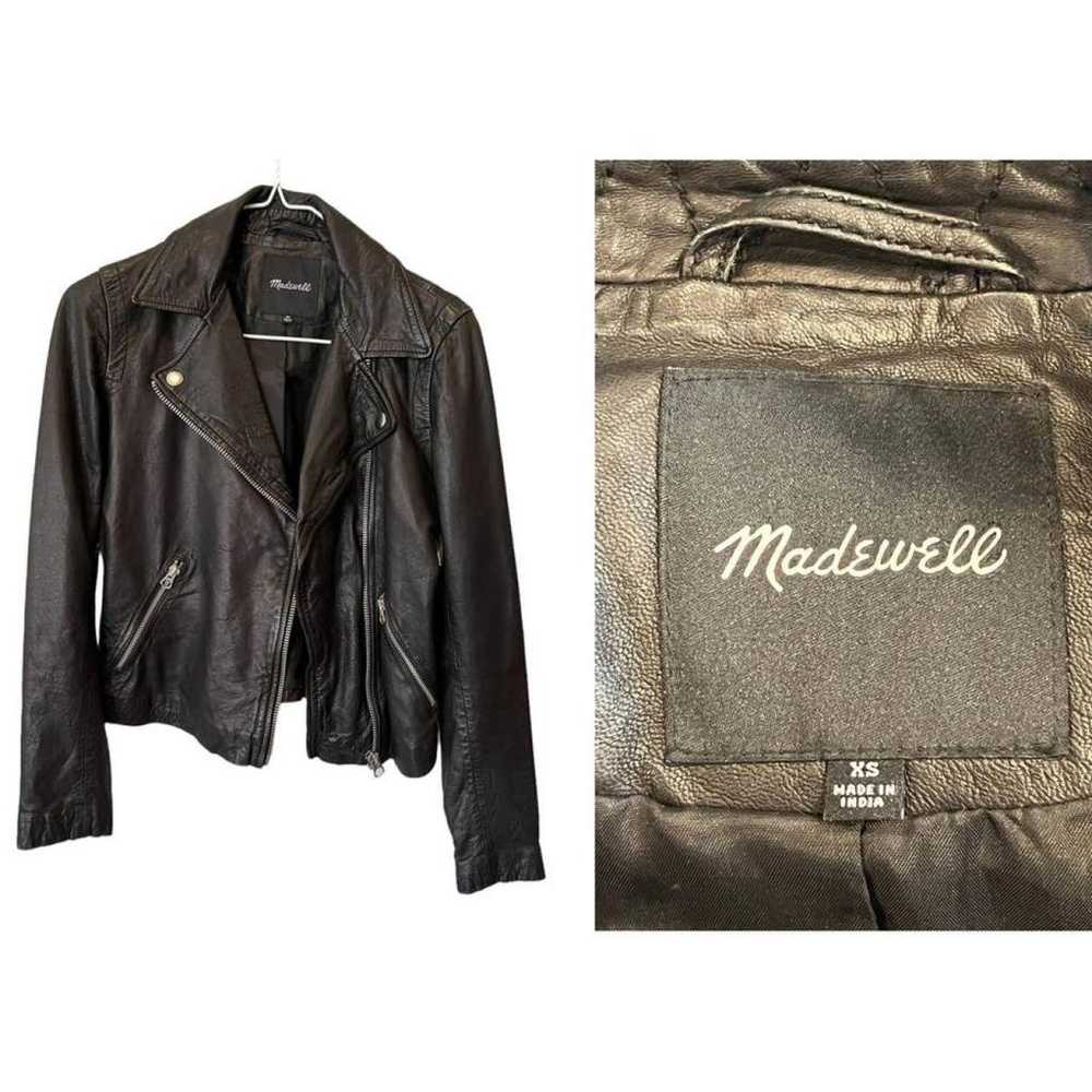 Madewell Leather jacket - image 3