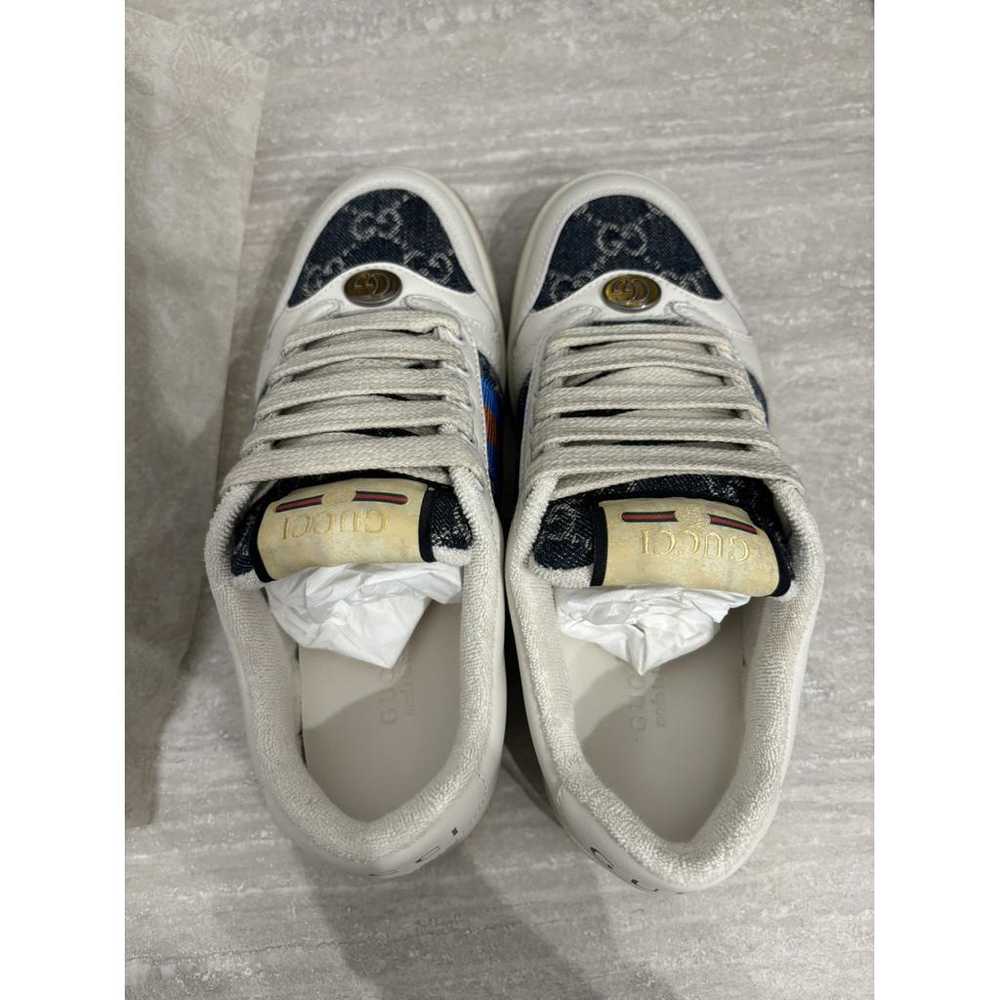 Gucci Screener leather trainers - image 3