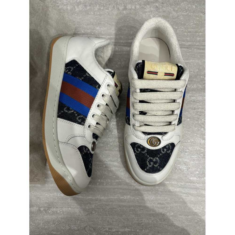 Gucci Screener leather trainers - image 6