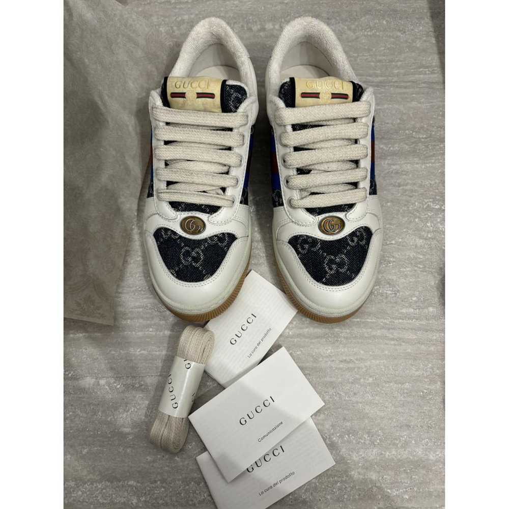Gucci Screener leather trainers - image 7