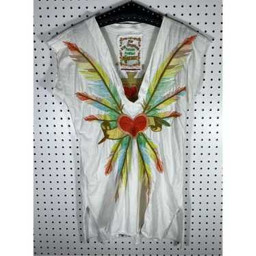 Johnny Was Falcon Feather sleeveless top
