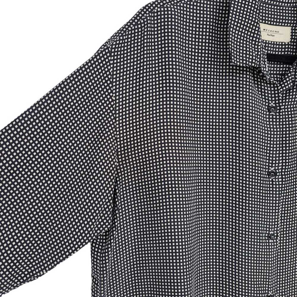 Weekend Max Mara Printed Silk Shirt Button Down C… - image 3