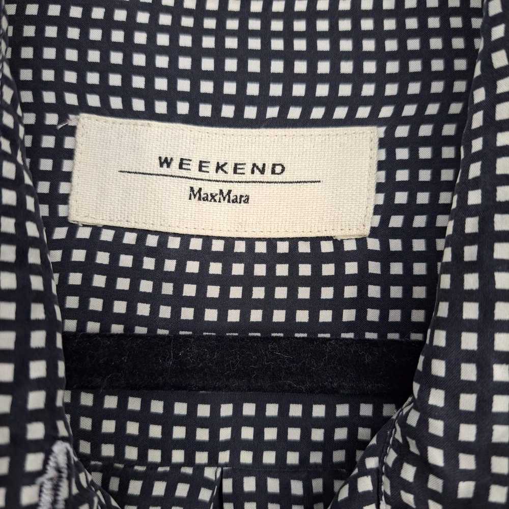 Weekend Max Mara Printed Silk Shirt Button Down C… - image 5
