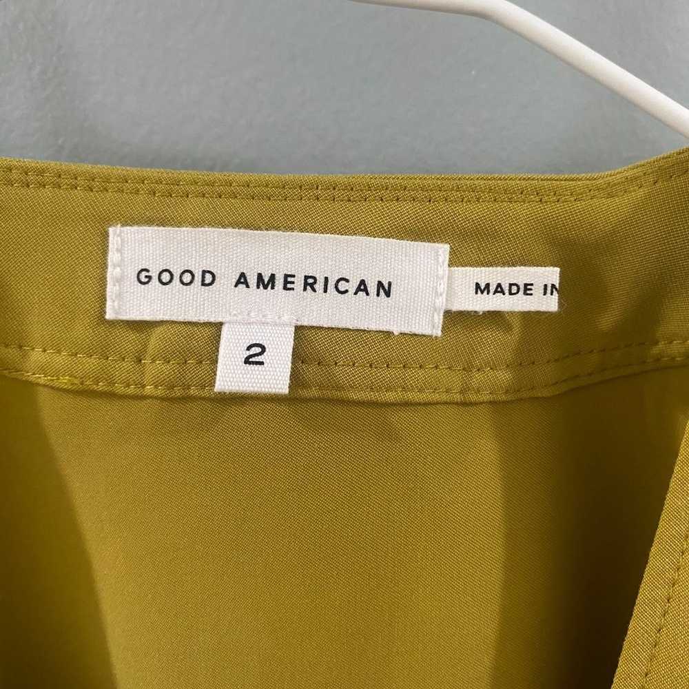 Good American Utility Wrap Bodysuit Golden 2/M - image 8