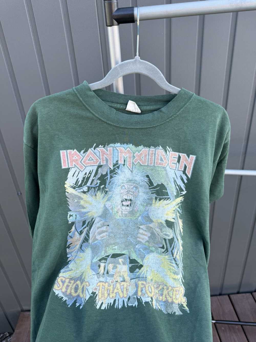 Iron Maiden × Rock T Shirt × Vintage Vintage 1990… - image 12