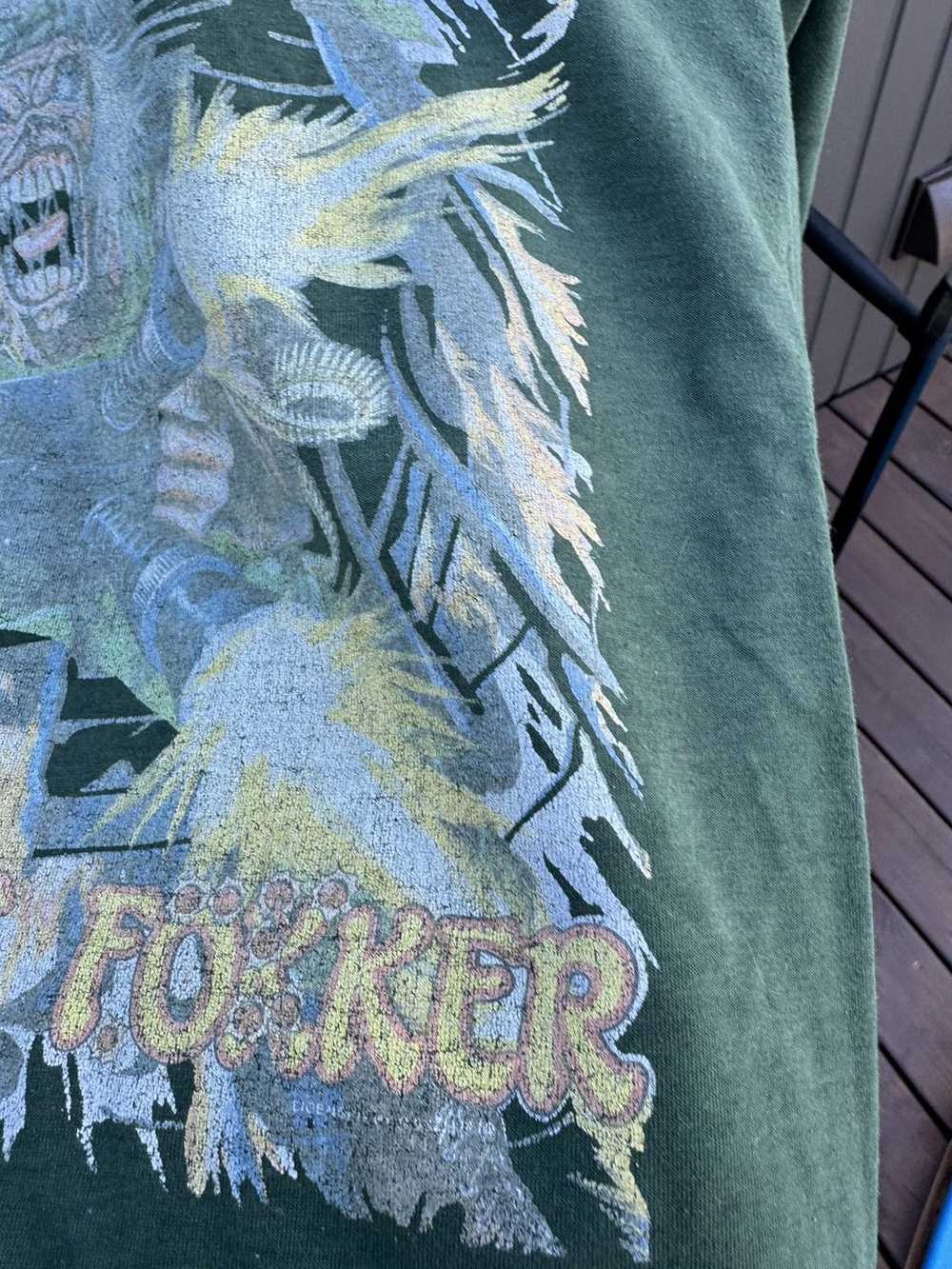 Iron Maiden × Rock T Shirt × Vintage Vintage 1990… - image 6