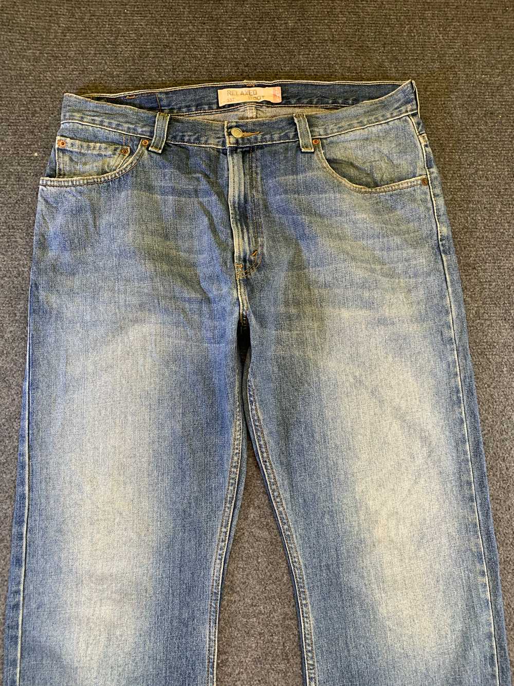 Vintage - Vintage Levis 557 Flared Bootcut Jeans - image 2