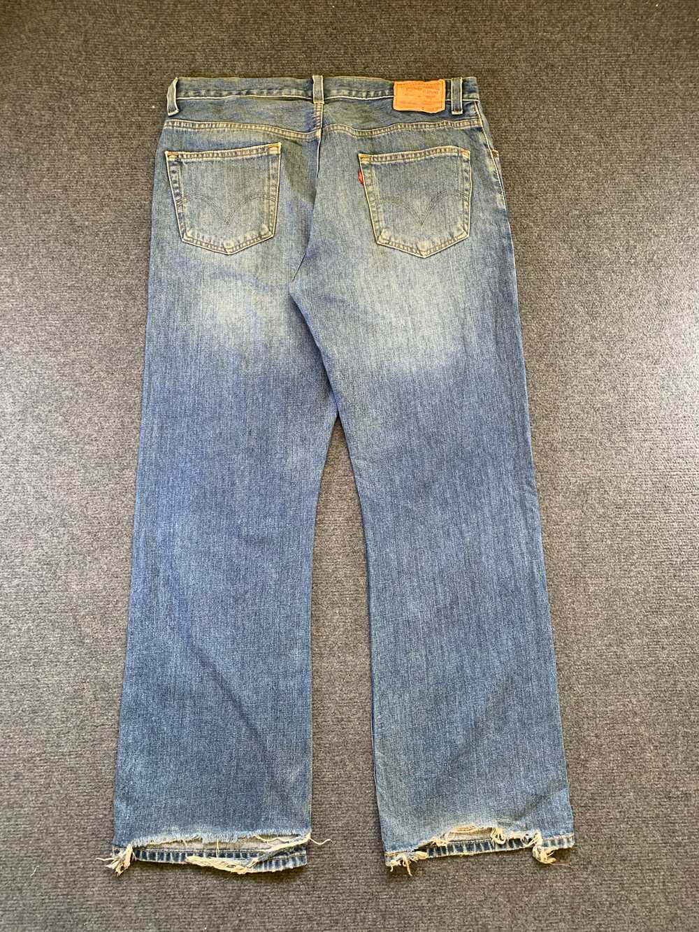 Vintage - Vintage Levis 557 Flared Bootcut Jeans - image 3