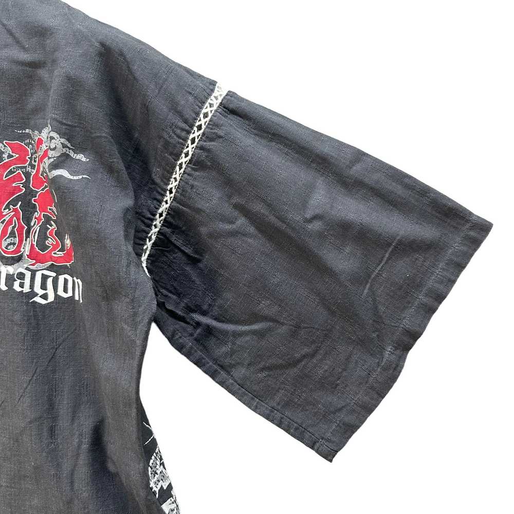 Kimono Japan Dragon × Rare × Vintage Jimmy Dragon… - image 8