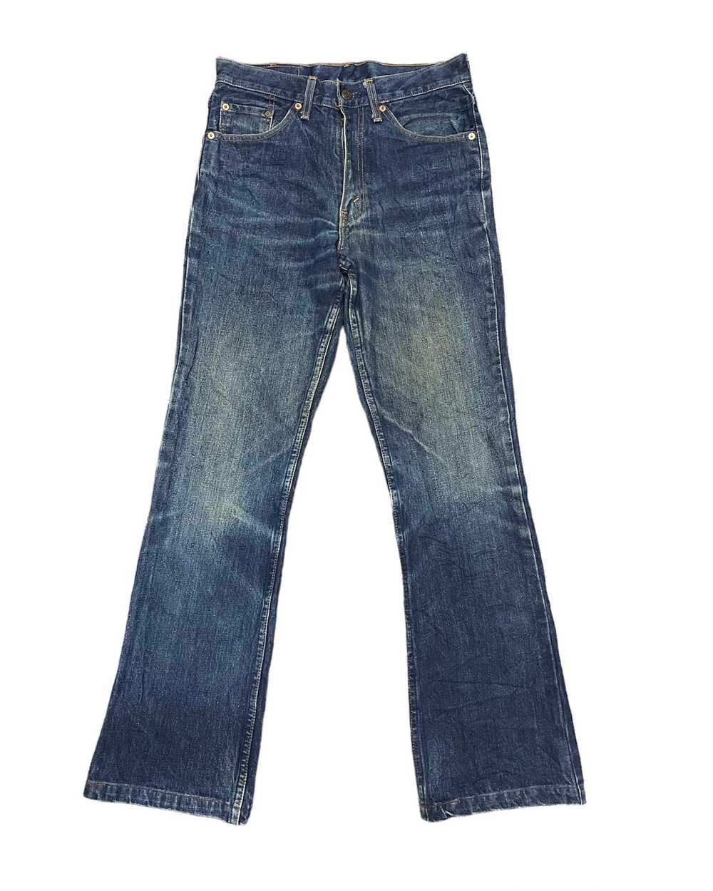 Vintage - Vintage levis 517 denim flaire cutting - image 1