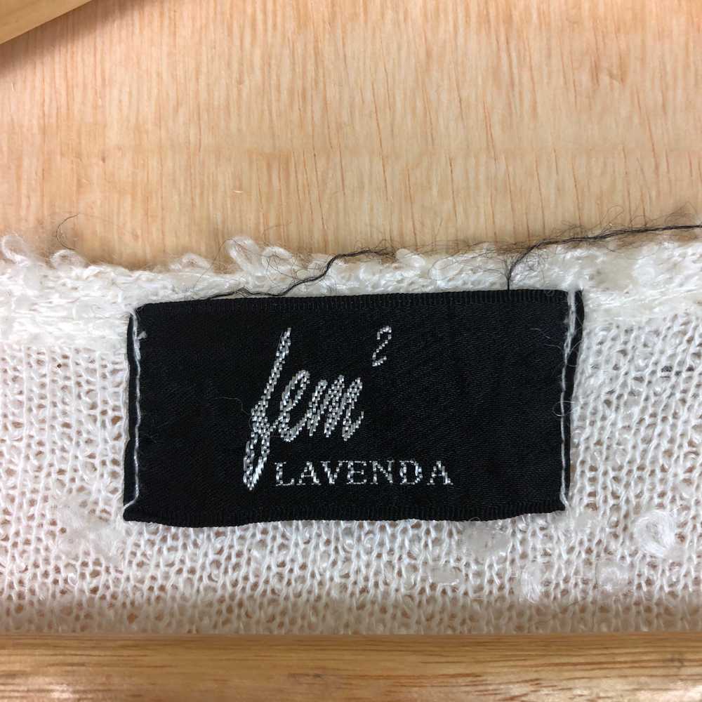 Homespun Knitwear - BemLavenda Mohair Cropped sof… - image 7