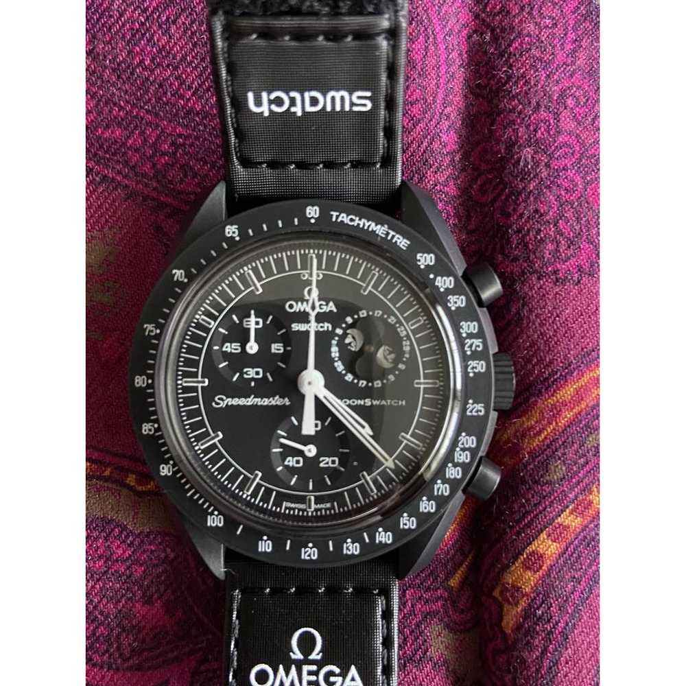 Omega X Swatch Ceramic watch - image 10