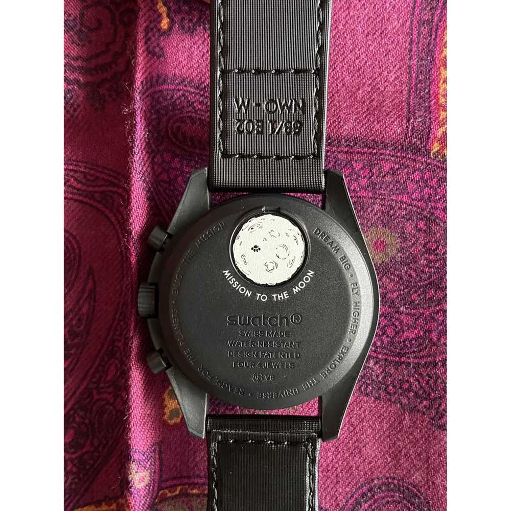 Omega X Swatch Ceramic watch - image 8