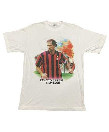 Vintage - Vtg 90s Legend Ac Milan player Franco Ba