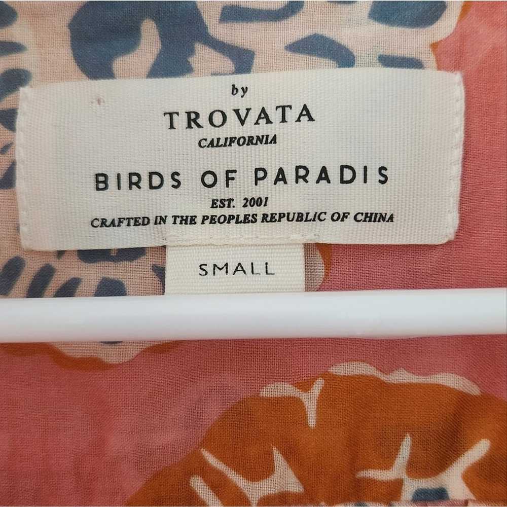 Anthropologie Birds of Paradis by Trovata Orange … - image 6