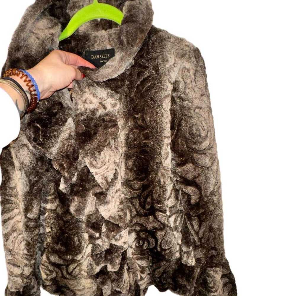 Non Signé / Unsigned Faux fur jacket - image 6