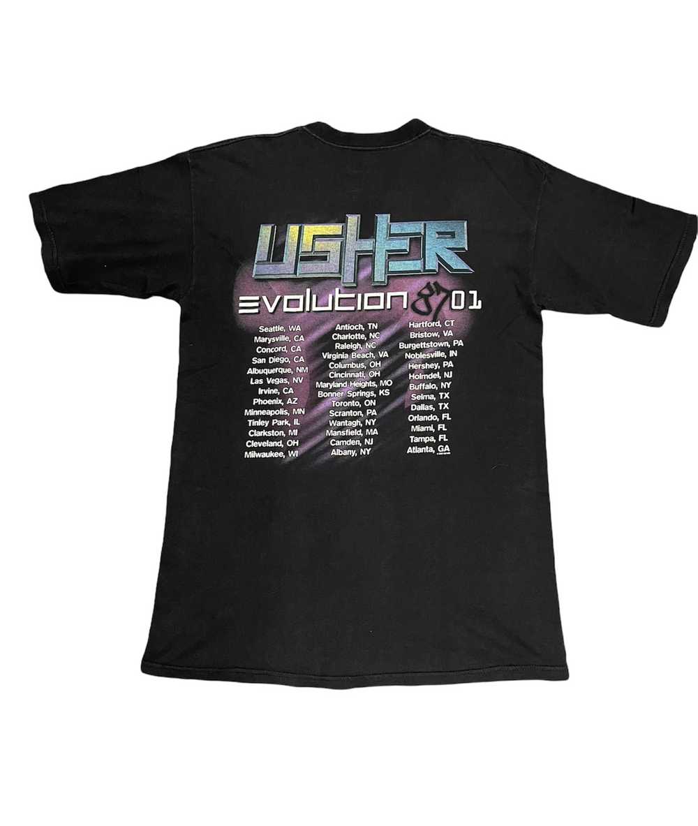 Vintage - Vintage Usher Solo singer rap tees - image 2