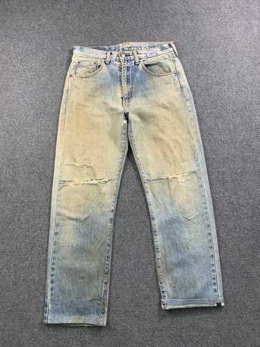 Vintage - Vintage LVC 90s Levis 502 Big E Selvedg… - image 1