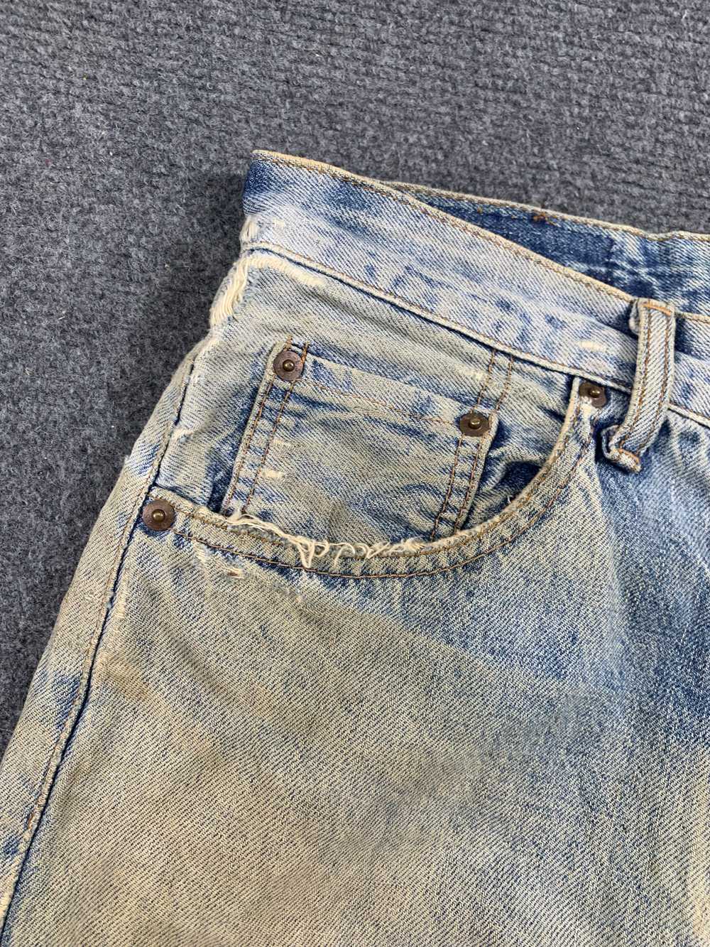 Vintage - Vintage LVC 90s Levis 502 Big E Selvedg… - image 5