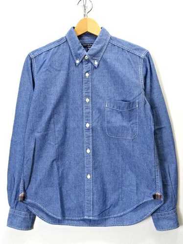 Comme des Garcons Homme Shirt denim check switchi… - image 1