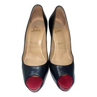 Christian Louboutin Very Privé leather heels - image 1