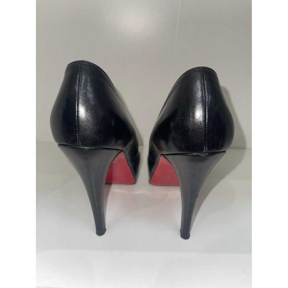 Christian Louboutin Very Privé leather heels - image 2