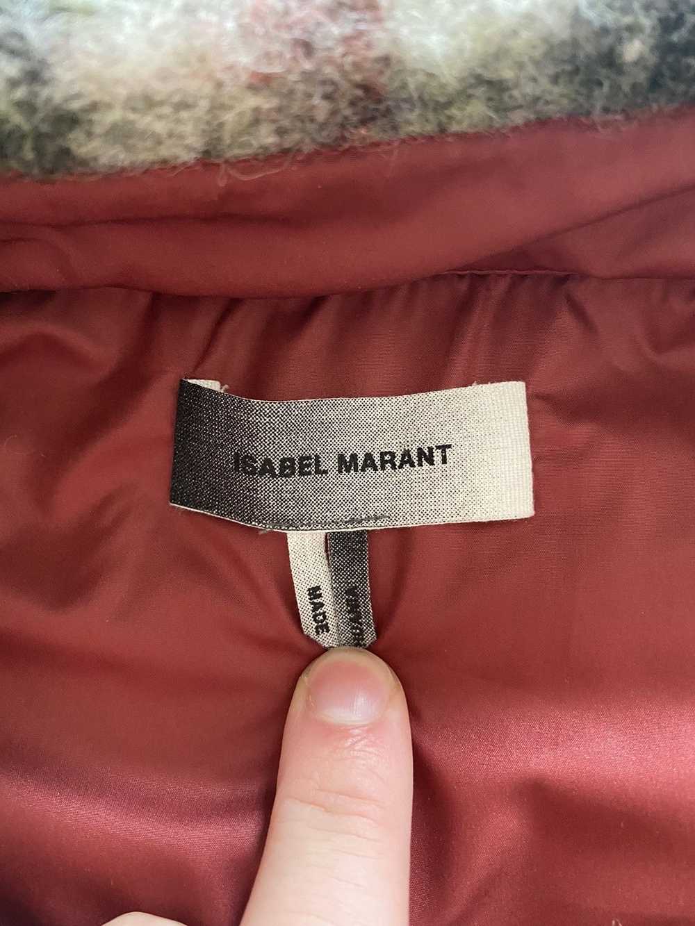 Isabel Marant Wool Plaid Gervon Jacket - image 4