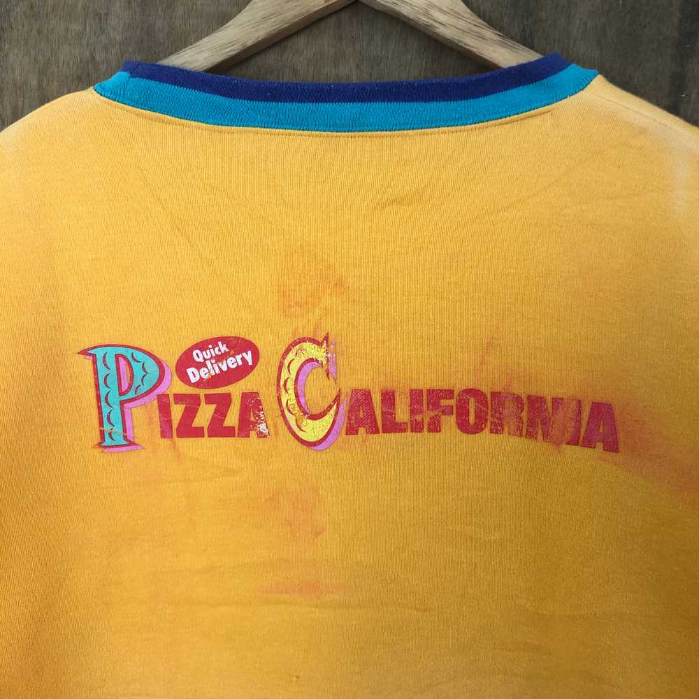 Vintage - Vtg Pizza Californa Made In Japan Sweat… - image 6