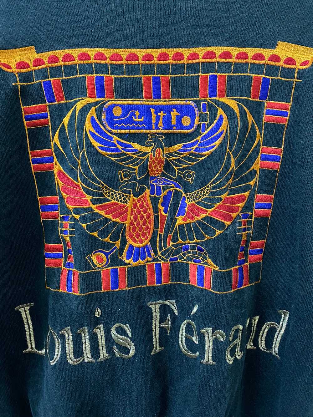 Vintage - Vintage Louis Feraud Embroidery Spellout - image 2