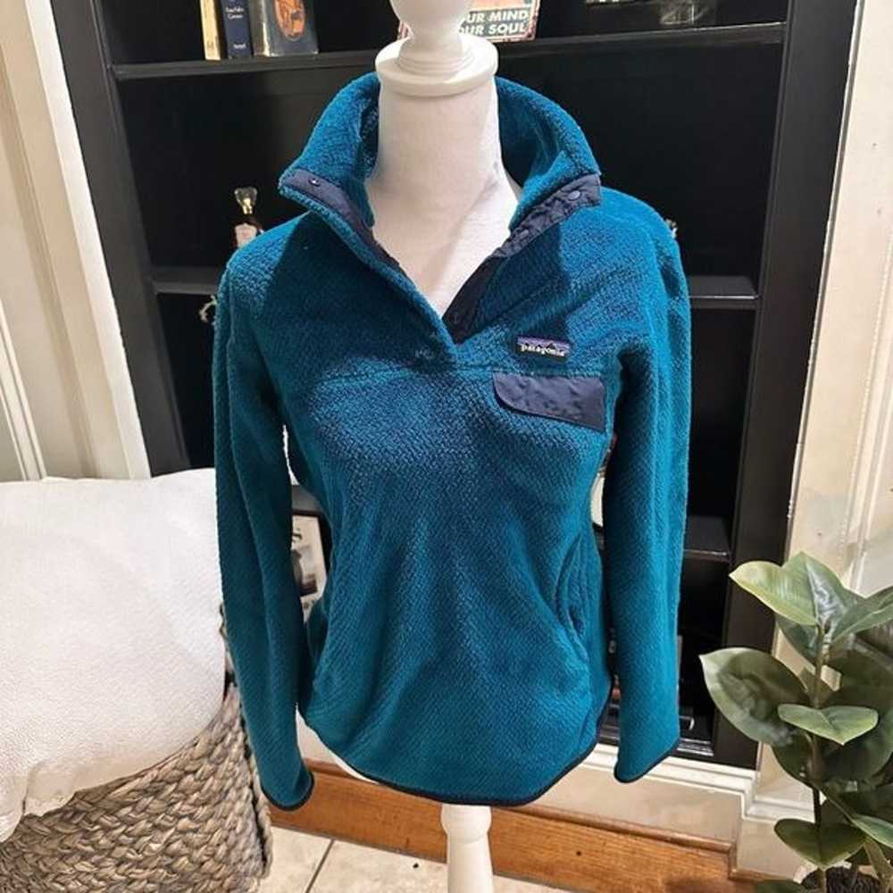 Patagonia Re Tool Snap Fleece in Blue Size XS - image 1