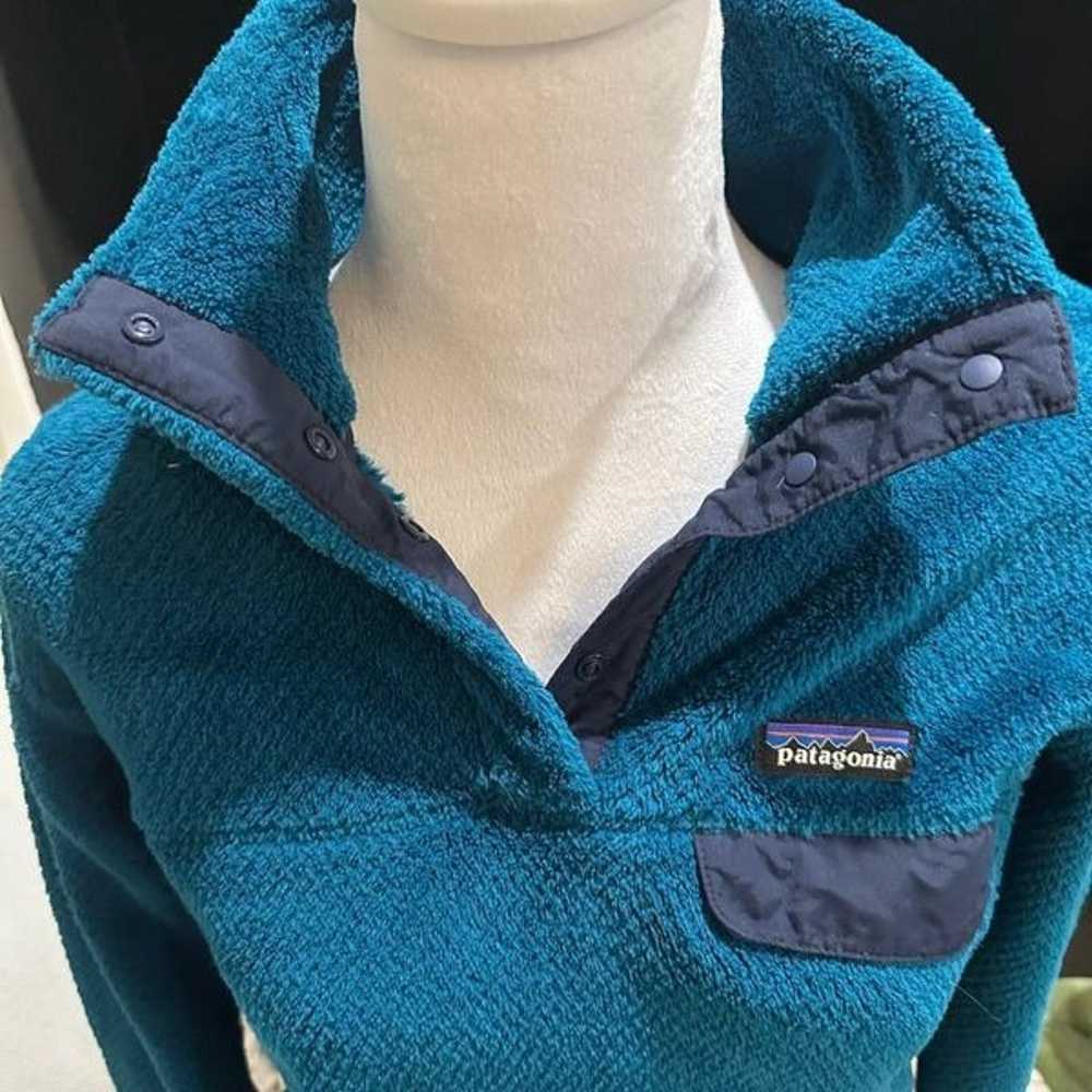 Patagonia Re Tool Snap Fleece in Blue Size XS - image 2